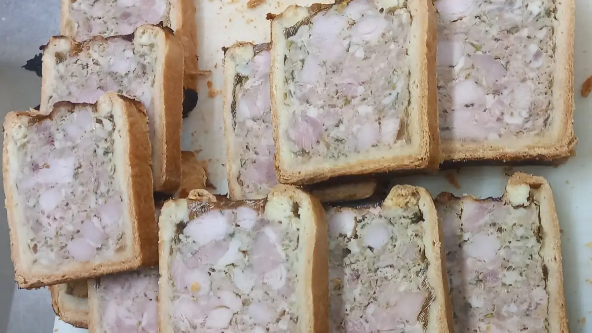 2 tranches de Pâté en croûte