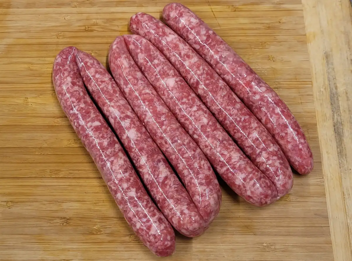6 SAUCISSES NATURES