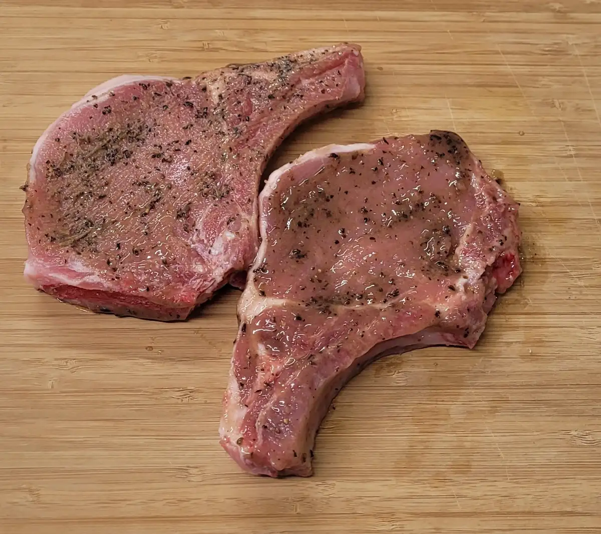 2 COTES DE PORC
